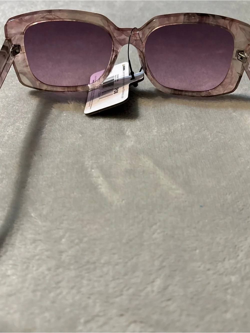Foster Grant Marble Square Fashion Sunglasses 10269827.FWM, Women’s, P08 Premium